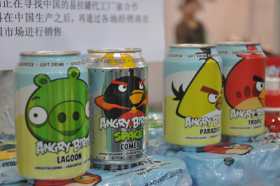 ROVIO携“愤怒的小鸟”系列饮料亮相武汉糖酒会 武汉糖酒会|愤怒的小鸟|ROVIO-资讯