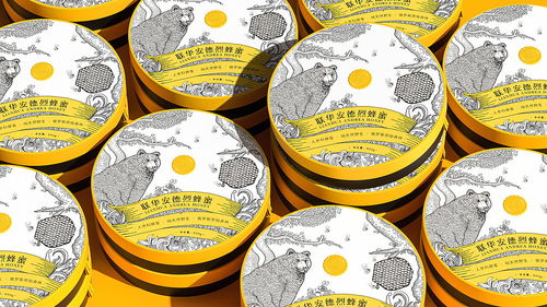 蜂蜜包装设计 礼盒包装设计 联华安德列蜂蜜 同道包装设计 站酷zcool