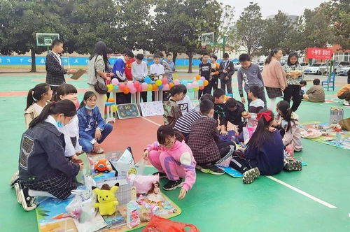 低碳环保易物节 闲置物品变宝贝，漯河育才小学小换客在行动